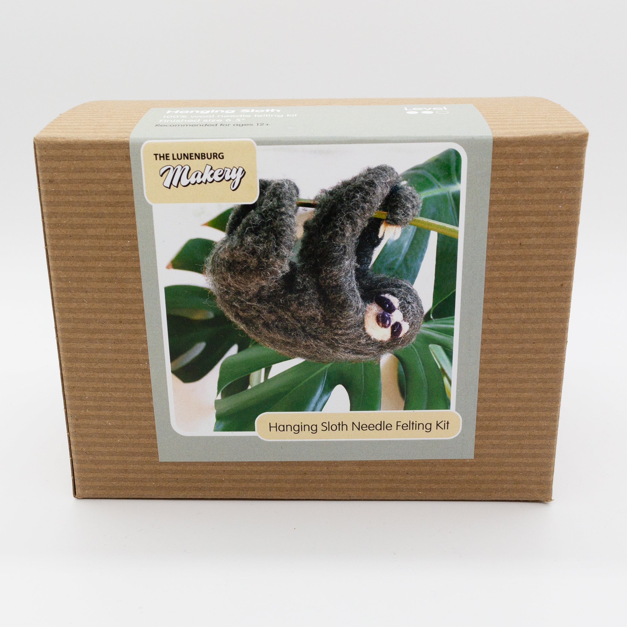 Needle Felting Kit - Sloth